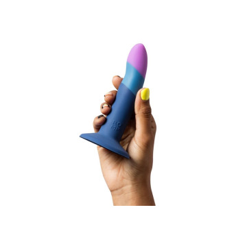 Romp - Piccolo Dildo Silicona Con Ventosa Tricolor 14 Cm | Vybes.it