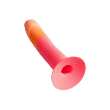 Romp - Dizi Dildo Silicona Con Ventosa Tricolor 18 Cm | Vybes.it