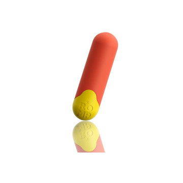 ROMP - RIOT MULTIFUNKTIONS-VIBRATIONSKUGEL ORANGE + GELB - Vibrierend…