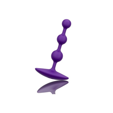 ROMP - AMP LILA FLEXIBLE SILIKON-ANALKAPSELN 12,5 CM LILA - Analkugeln