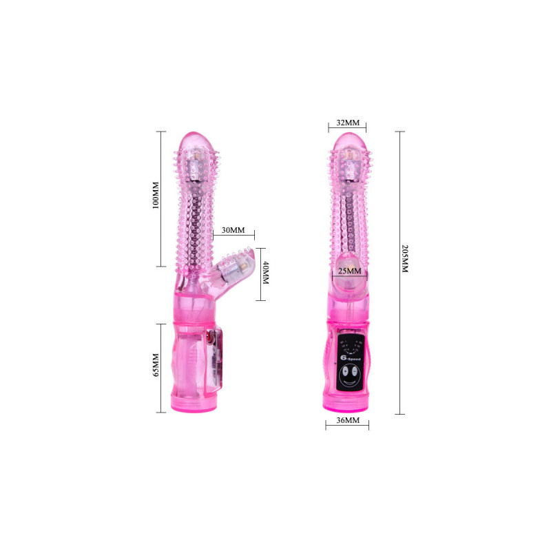 Baile - Vibrador Intimate Lover Tease Lila | Vybes.it