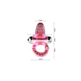 Baile - Sweet Abs 10 Ritmos Ring Anillo Pene Vibrador Rosa |