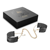 BIJOUX INDISCRETS - DÃSIR MÃTALLIQUE HANDSCHELLEN AUS SCHWARZEM METALLGEWEBE
