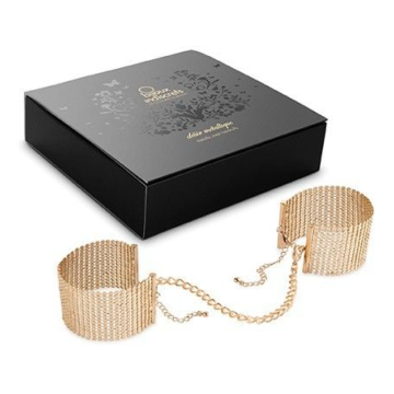 BIJOUX INDISCRETS - DÃSIR MÃTALLIQUE GOLDEN METAL MESH HANDCUFFS