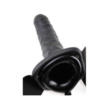 Fetish Fantasy Series - Arnés Vibrador Hueco 19 Cm Negro | Vybes.it