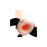 Fetish Fantasy Series - Arnés Vibrador Hueco 19 Cm Natural |