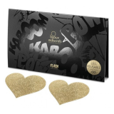 BIJOUX INDISCRETS - CACHE-METONS FLASH COEUR D'OR