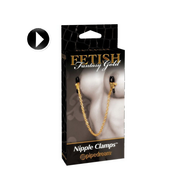 FETISH FANTASY GOLD - NIPPELKLEMMEN - Sadomasochismus-Nippelklemmen
