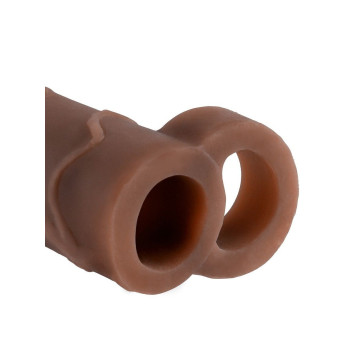 Fantasy X - Tensions - Perfect 2 Extensión Pene Con Correa Marrón |