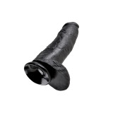 King Cock - Dildo Black With Balls 30.48 Cm | Vybes.it