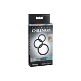 FANTASY C-RINGZ - SILICONE 3 RING STAMINA SET - Cockrings without vib…