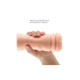 Masturbador Masculino Vibrador Fanta Flesh Con 10 Modos De