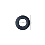 Baile - Titan Cockring Schwarz Grün 2 Cm | Vybes.it