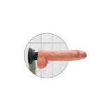 King Cock - Dildo Vibrador Con Testículos 25.5 Cm Color Natural |