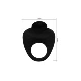 Pretty Love - Thimble Anillo Vibrador Negro | Vybes.it