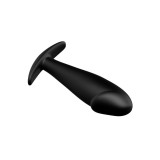 Pretty Love - Plug Anal Silicona Forma Pene Negro | Vybes.it