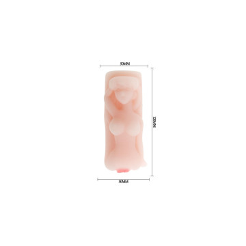 Baile - Mini Masturbador Masculino Torso Mujer Temptation Passion |