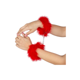 SECRETPLAY - ROTE MARABOU-HANDSCHELLEN - SECRETPLAY 100% FETISH - Fra…