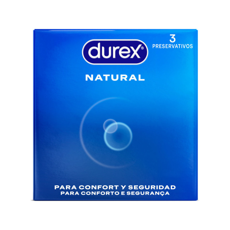 DUREX - NATÜRLICHE KONDOME 3 EINHEITEN - DUREX CONDOMS - Natürliche R…