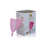 NINA KIKÍ - COUPE MENSTRUELLE ROSE - TAILLE L - Coupe vaginale
