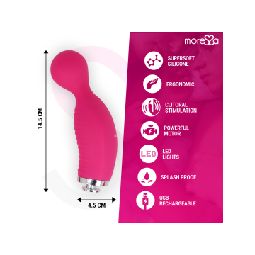 MORESSA - KIRK DUO SUCTION + MULTI-PERFORMANCE MASSAGER PREMIUM SILIC…