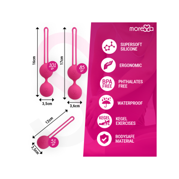 Moressa - Osian Set Premium Silicona Rosa (Osian One - 51 G | Osian