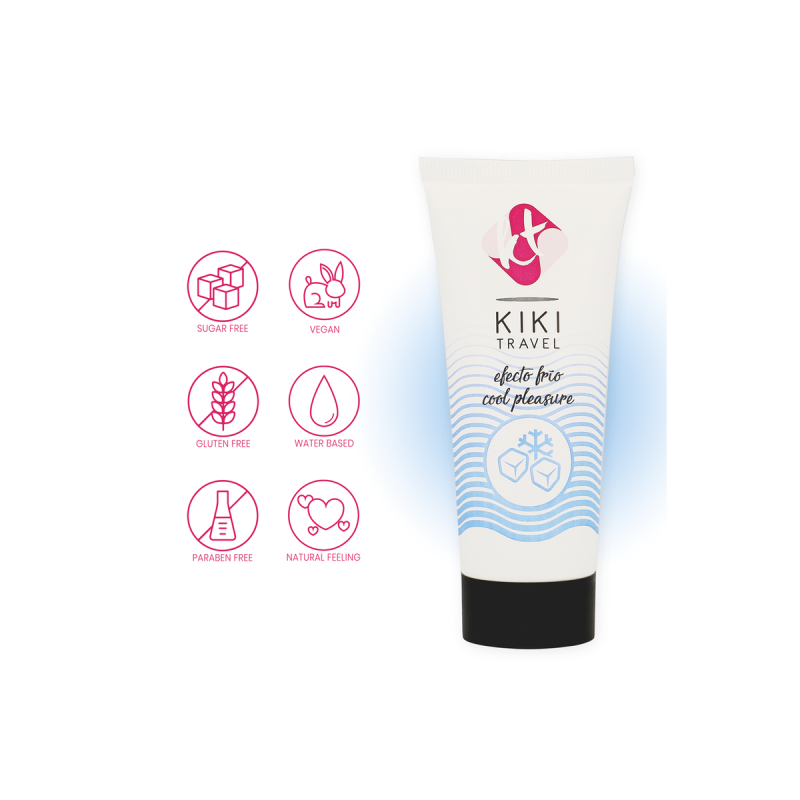 KIKÍ TRAVEL - COOLING EFFECT LUBRICANT 50 ML - Cold Effect