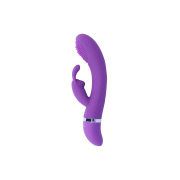 Intense - Susy Vibrador Oscilante Silicona Rabbit Lila | Vybes.it