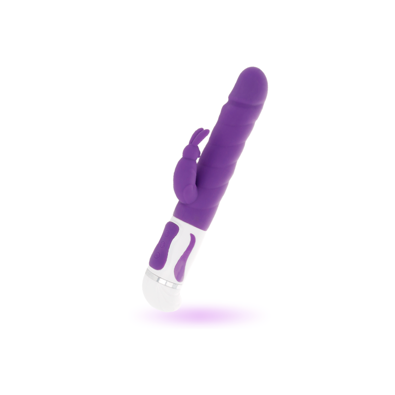 Intense - Bobble Vibrador Rotador Silicona Lila | Vybes.it