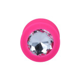 INTENSE - SHELKI L PLUG ANALE FUCSIA - INTENSE ANAL TOYS - Tappi anali