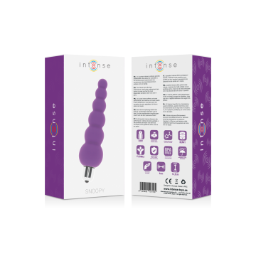 Intense - Snoopy 7 Speeds Silicone Lila | Vybes.it