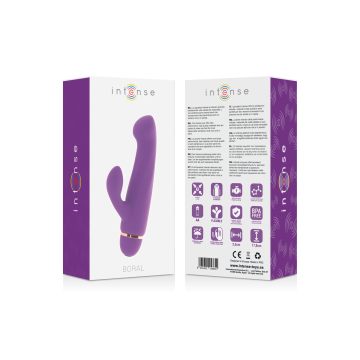 Intense - Boral 20 Speeds Silicone Lila | Vybes.it