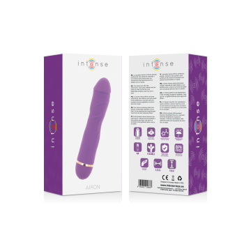 Intense - Airon 20 Speeds Silicone Lila | Vybes.it