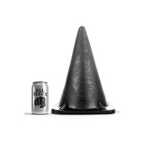 ALL BLACK - DREIECKIGER STECKER 30 CM - Analplugs | Vybes.it