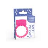 CASUAL LOVE - 25 ROSA VIBRATORRING - Cockringe mit Vibration