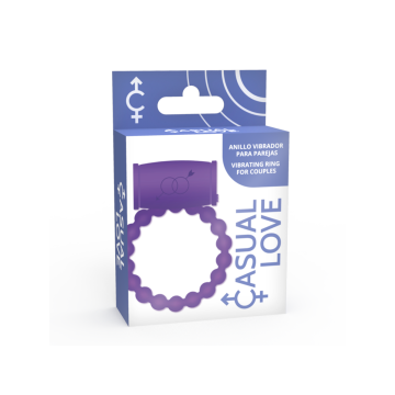 CASUAL LOVE - 25 PAAR-VIBRATORRING VIOLETT - Cockringe mit Vibration