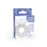 CASUAL LOVE - RING 34 TRANSPARENT - Cockrings with vibration
