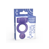 CASUAL LOVE - RING VIBRATING DOUBLE PLEASURE PURPLE - Cockrings with…