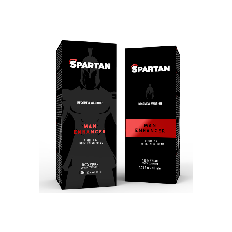 SPARTAN - GEL DI COPPIA CREMA VIRILITÀ E INSENSIFICANTE 100% VEGAN -…