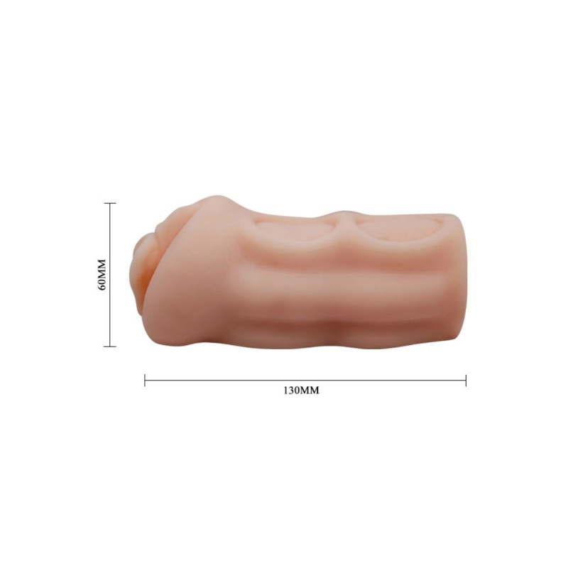 CRAZY BULL - LILLIAN VAGINA-MASTURBATOR 13 CM - Vaginas mit Vibration