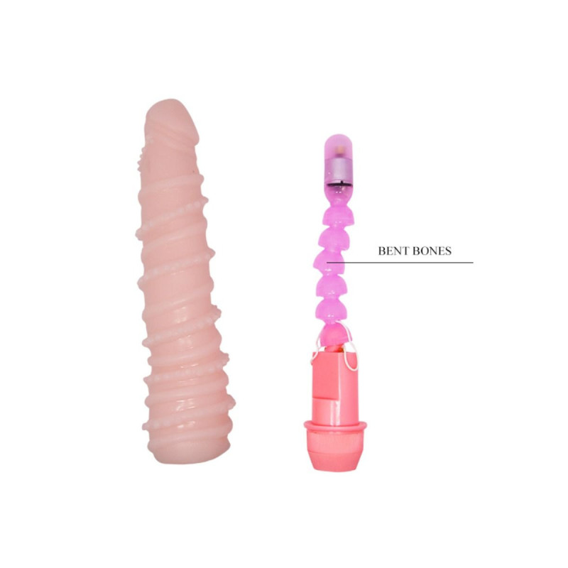 Baile - Flexi Vibe Sensual Vibrador Espiral 19.5 Cm | Vybes.it