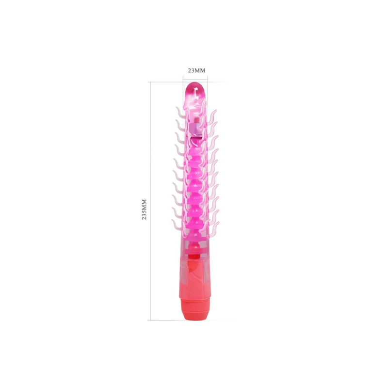 Baile - Flexi Vibe Sensual Spine Bendable Vibrating Dildo Lila 23.5