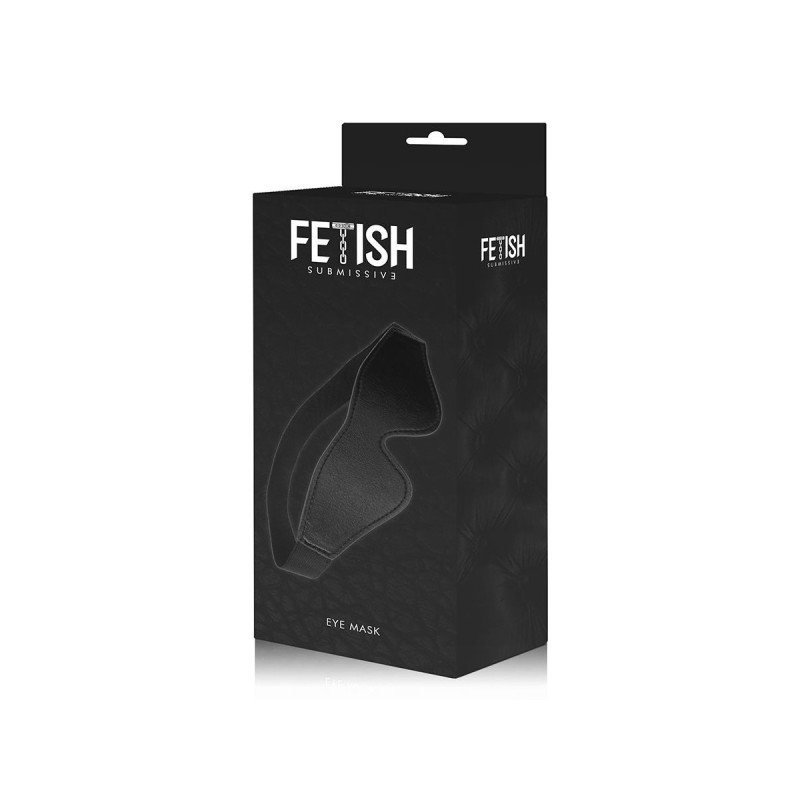 FETISH SUBMISSIVE - MASQUE EN CUIR VÉGAN AVEC DOUBLURE EN NOPRÈNE - F…