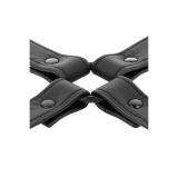 FETISH SUBMISSIVE - VEGAN LEATHER HANDCUFF UNION - FETISH SUBMISSIVE…