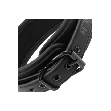 Fetish Submissive - Collier Chaîne Doublure En Noprène | Vybes.it