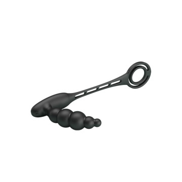 Pretty Love - Anneaux Pénis Avec Plug Vibrateur | Vybes.it
