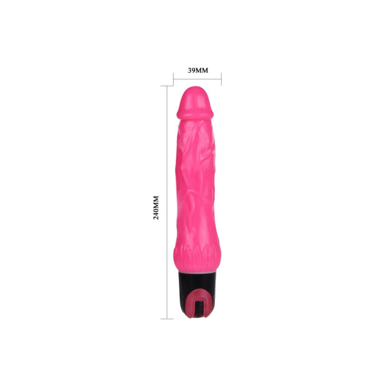 Baile - Vibrator Daaply Pleasure Multivelocidad Rosa | Vybes.it