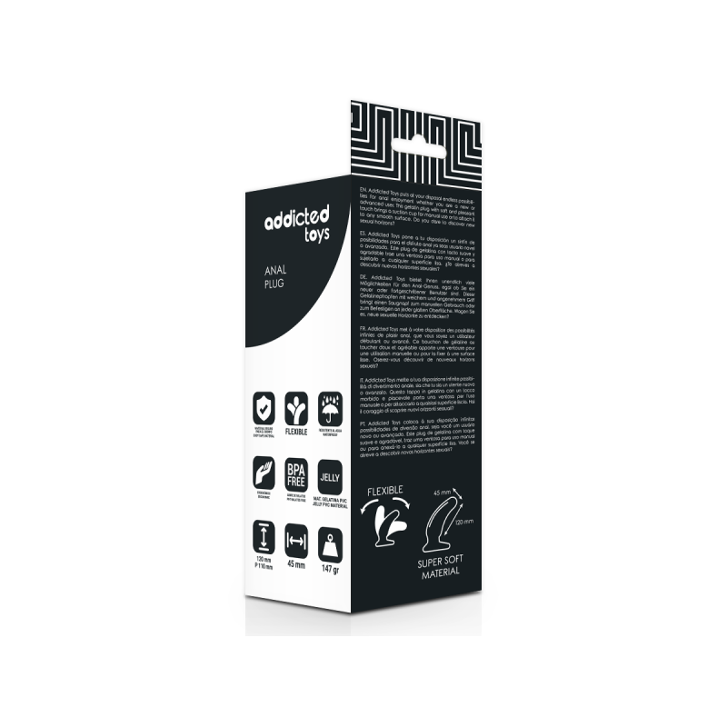 ADDICTED TOYS - SPOT ANALE 12 CM - Tappi anali | Vybes.it