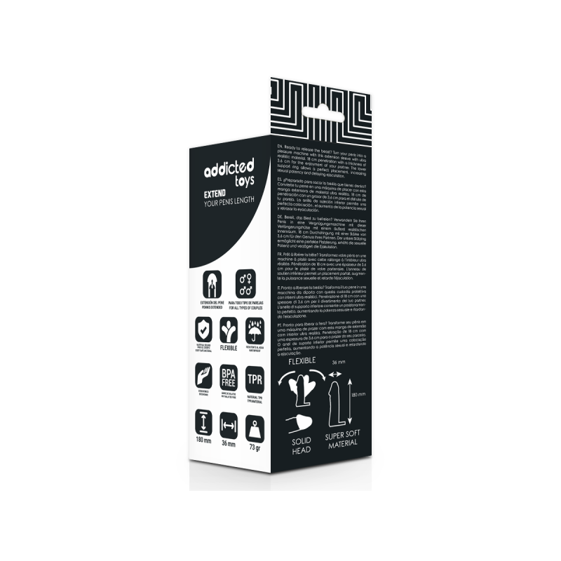 Addicted Toys - Allongez Votre Pénis 18 Cm | Vybes.it