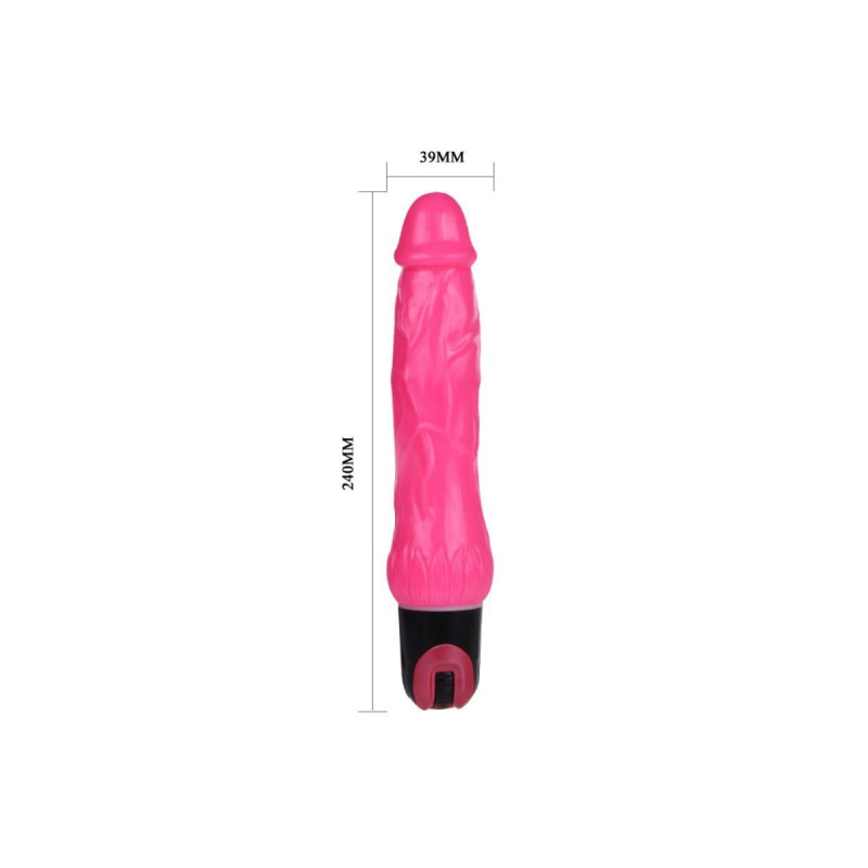 Baile - Vibrator Daaply Pleasure Multivelocidad Morado | Vybes.it